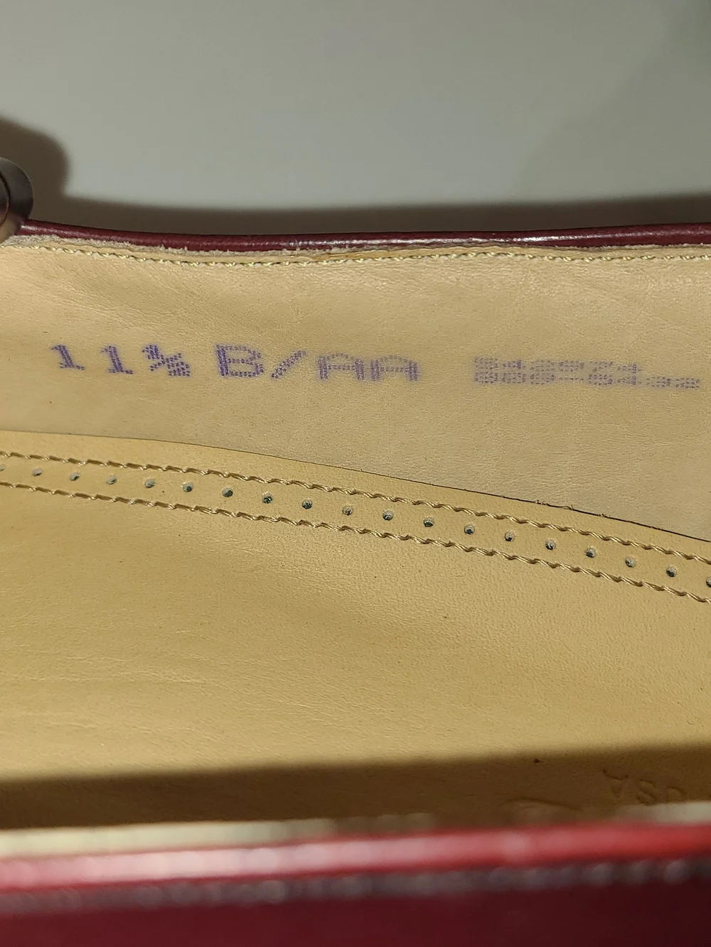 Stafford Executive Comfort Plus Leather Tassel Kilt Fringe Loafers Size 11.5B